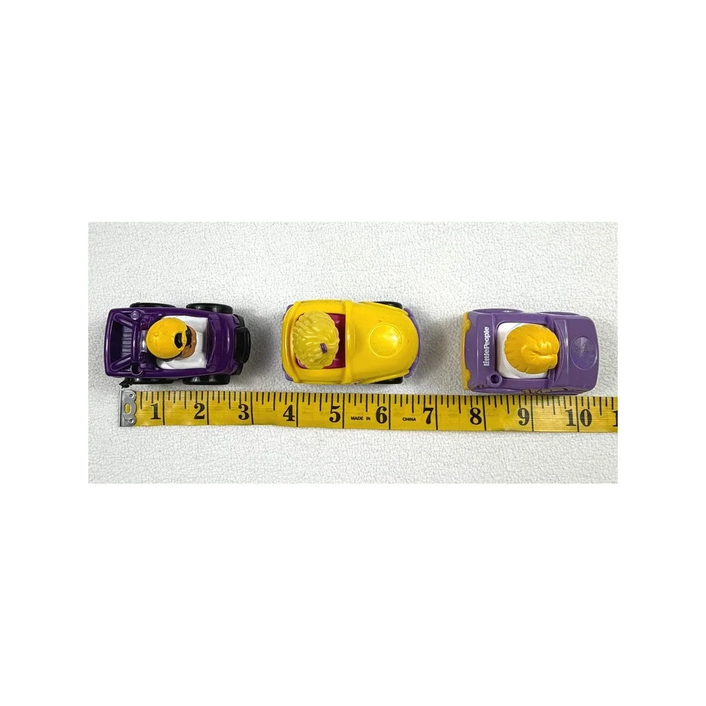 Fisher-Price Little People Wheelies‎ Kids Purple Yellow 3